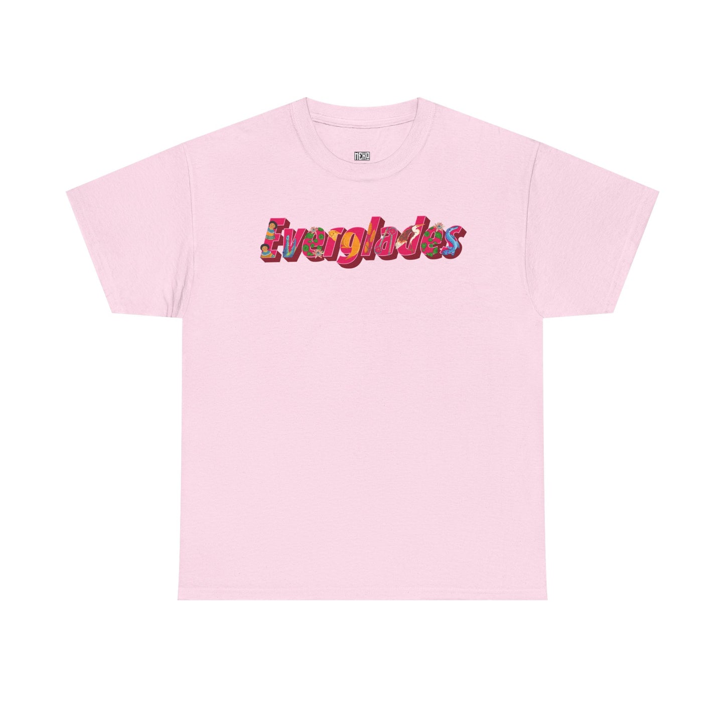 Pink Everglades-Unisex Heavy Cotton Tee