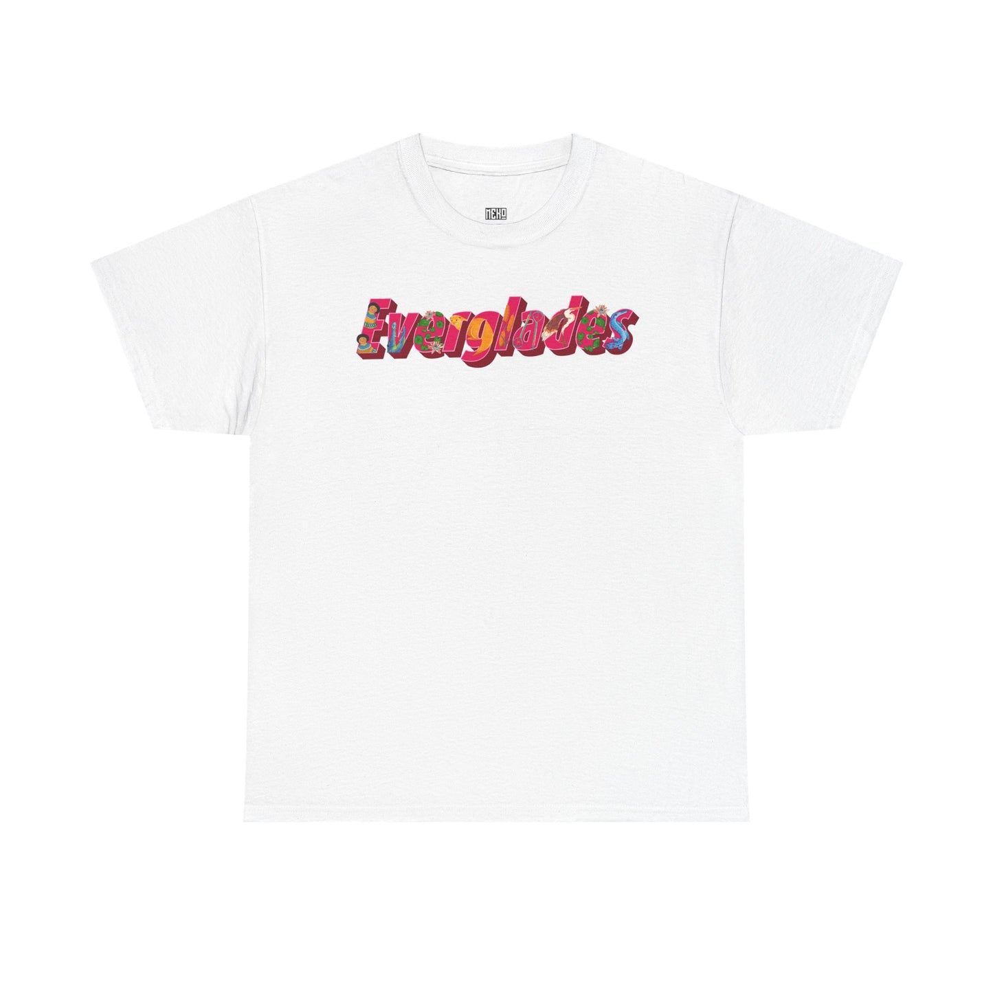 Pink Everglades-Unisex Heavy Cotton Tee