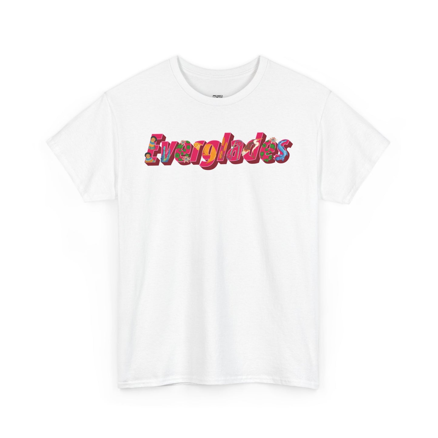 Pink Everglades-Unisex Heavy Cotton Tee