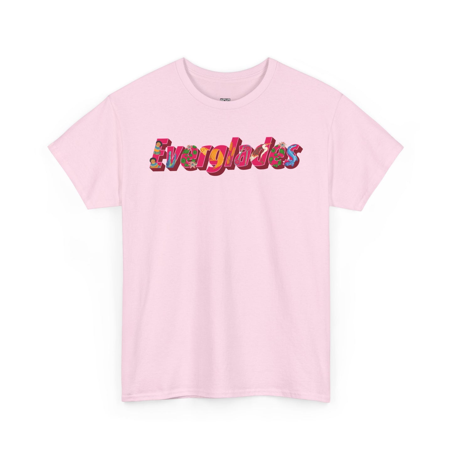 Pink Everglades-Unisex Heavy Cotton Tee