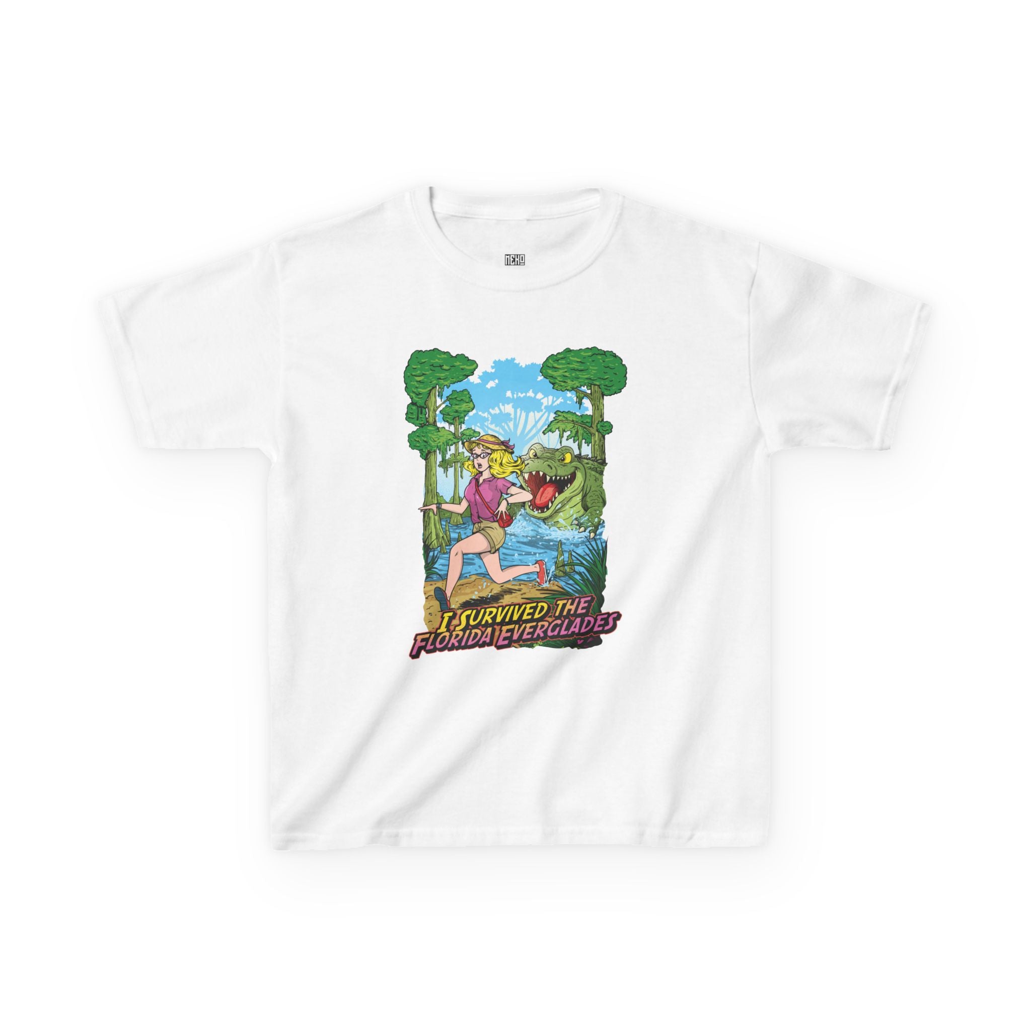 Kids I Survived Gator shirt (pod)