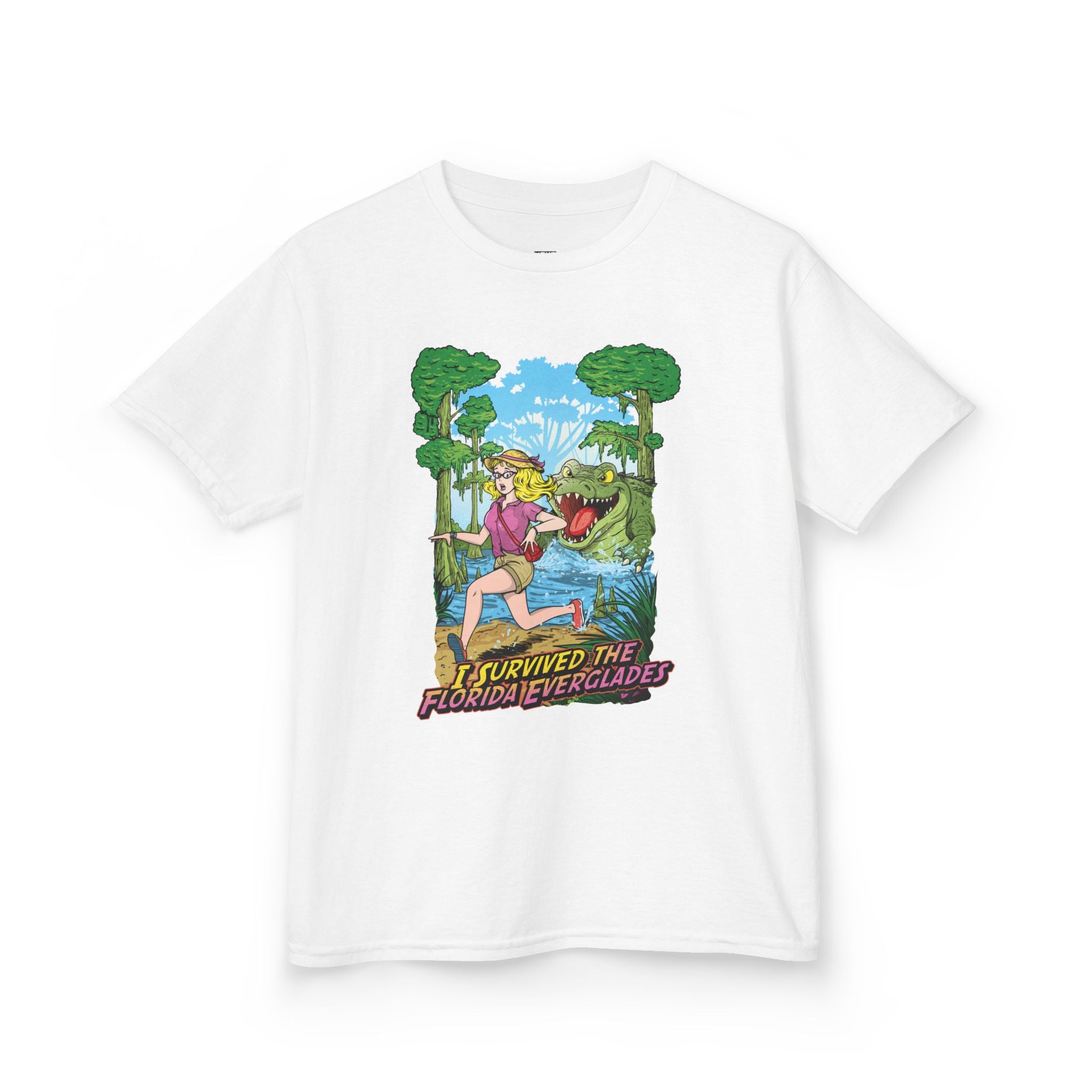 Kids I Survived Gator shirt (pod)