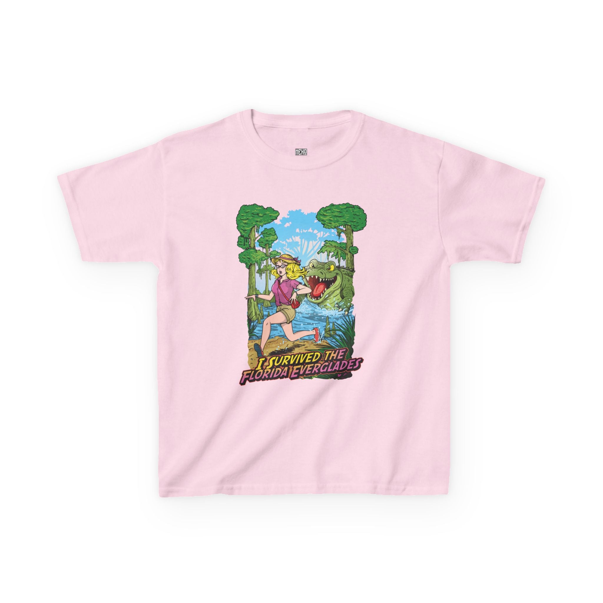 Kids I Survived Gator shirt (pod)