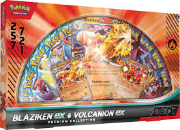 Blaziken ex & Volcanion ex collection