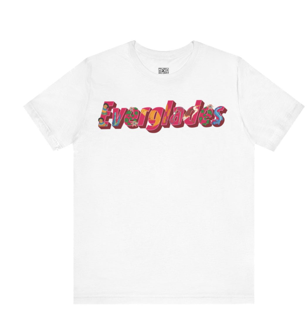 Pink on White Everglades